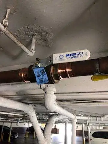 Copper pipe repair and valve work for Backflow Testing in Tinley Park