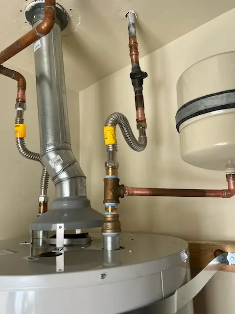 Water heater installation and plumbing repair in Tinley Park