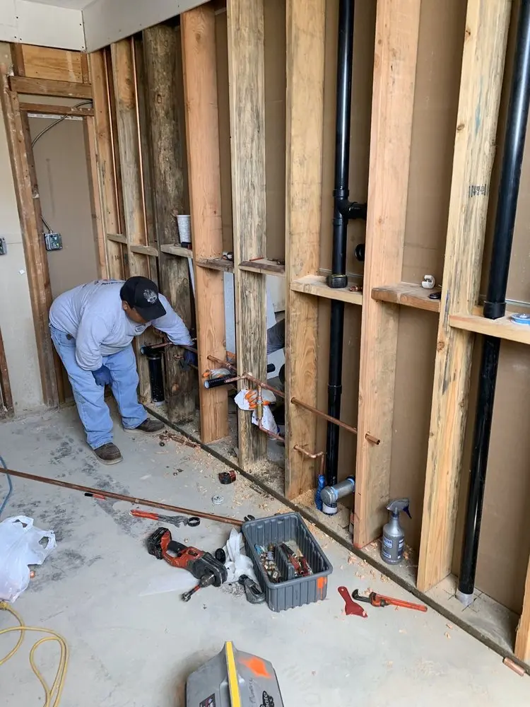 Commercial rough-in plumbing for Trenchless Sewer Repair in Tinley Park